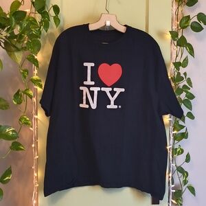 Men's I ❤️ NY Black T-shirt 👕 XXL